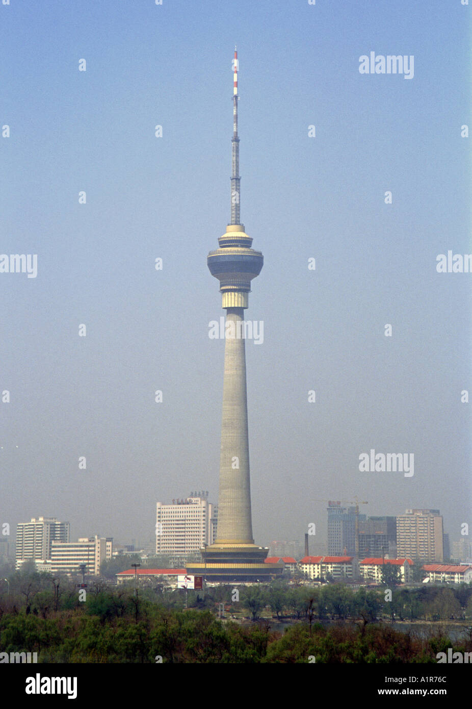 Beijing Peking TV Turm China chinesische asiatische asiatische Asien Stockfoto