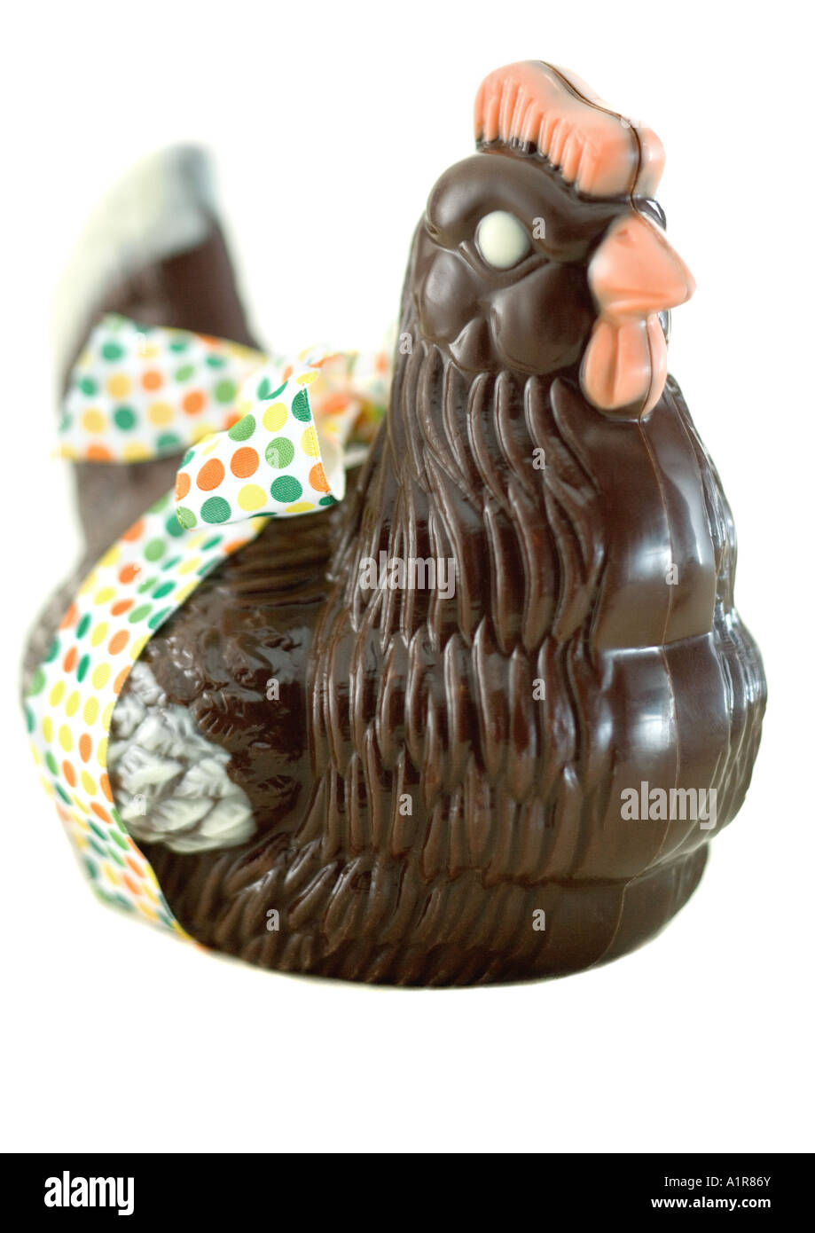 Schokolade-Huhn Stockfoto