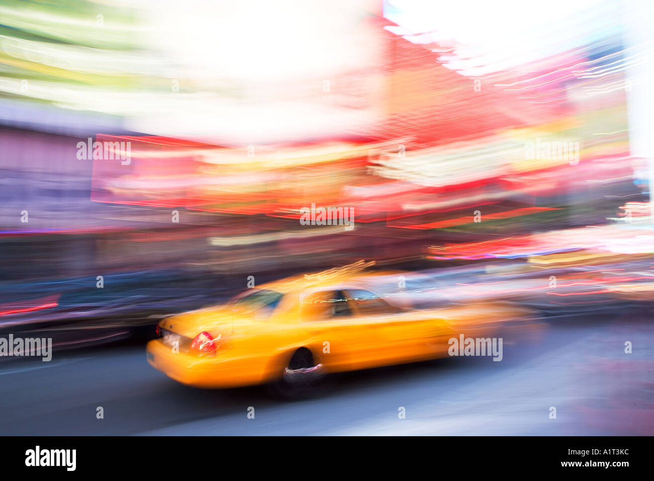 TAXIS IN NEW YORK Stockfoto
