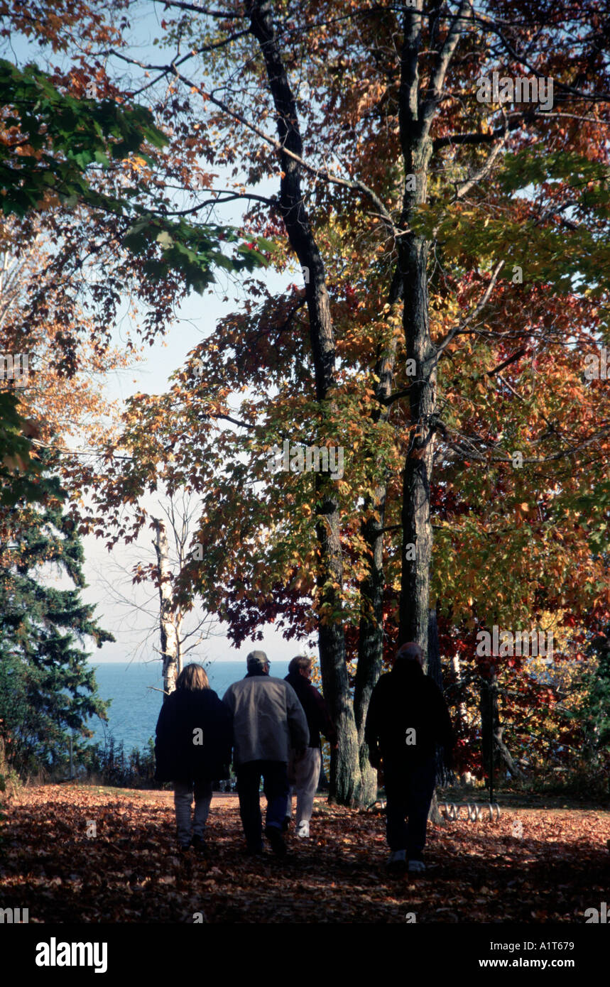 Passanten Madeline Island Apostle Islands Stockfoto