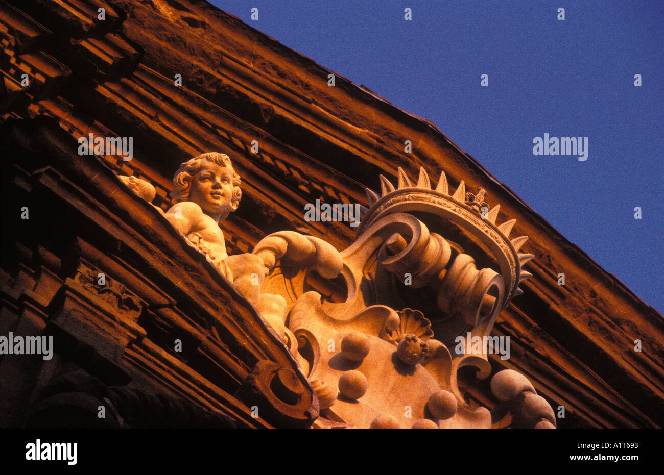 Architektonisches Detail Florenz Toskana Italien Stockfoto