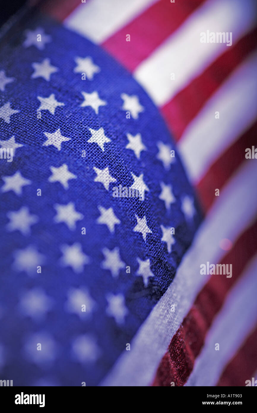 Amerikanische Flagge Stockfoto