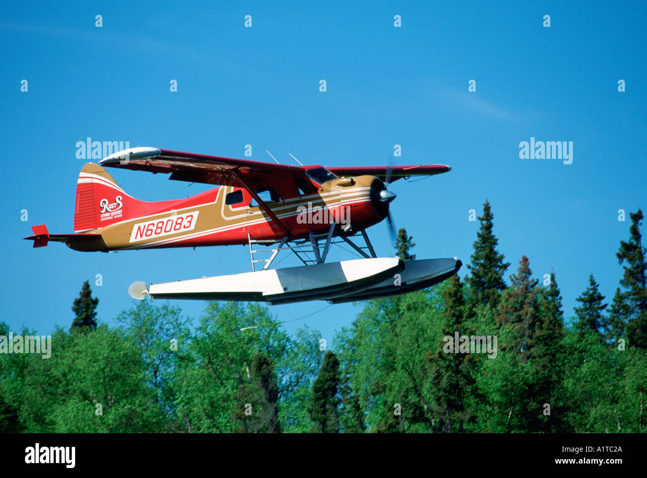 Anchorage in Alaska Stockfoto