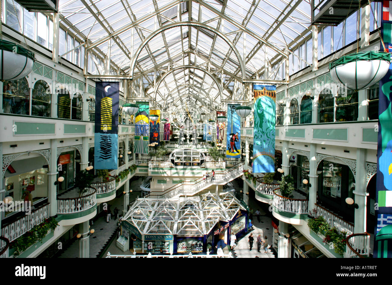 Stephens Green Shopping Centre auf der Grafton Street im Herzen von Dublin Irland Stockfoto