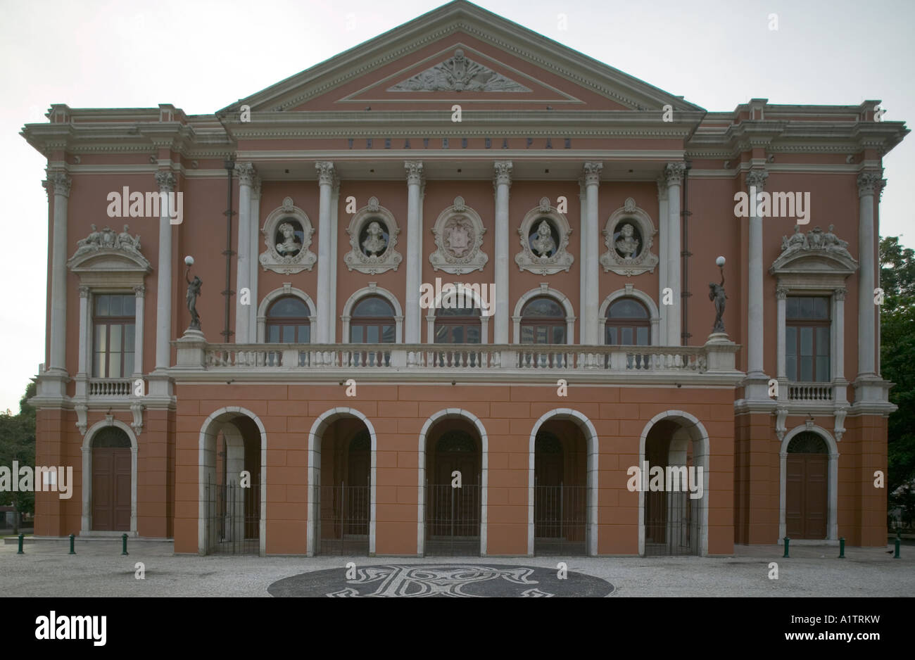 Das Teatro do Paz Belem Para Staat Brasilien Stockfoto