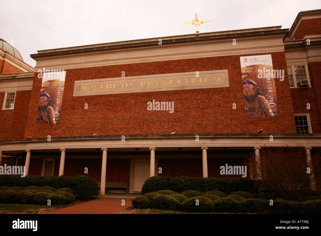 AJD55127, Chapel Hill, NC, North Carolina, die University of North Carolina at Chapel Hill, Morehead Planetarium und Wissenschaft Stockfoto