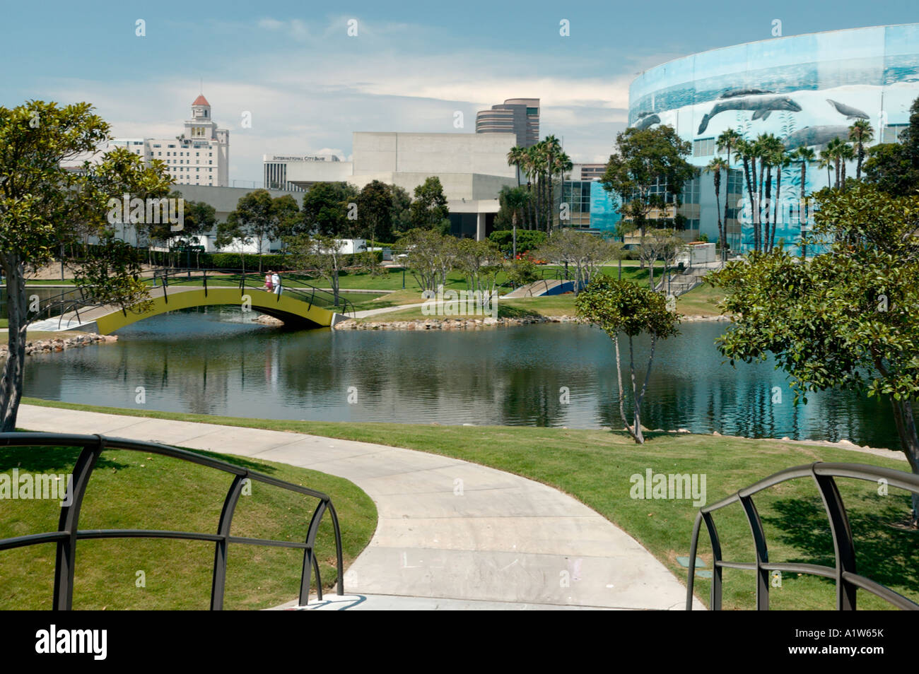 Rainbow Lagoon Park Long Beach Kalifornien USA Stockfoto