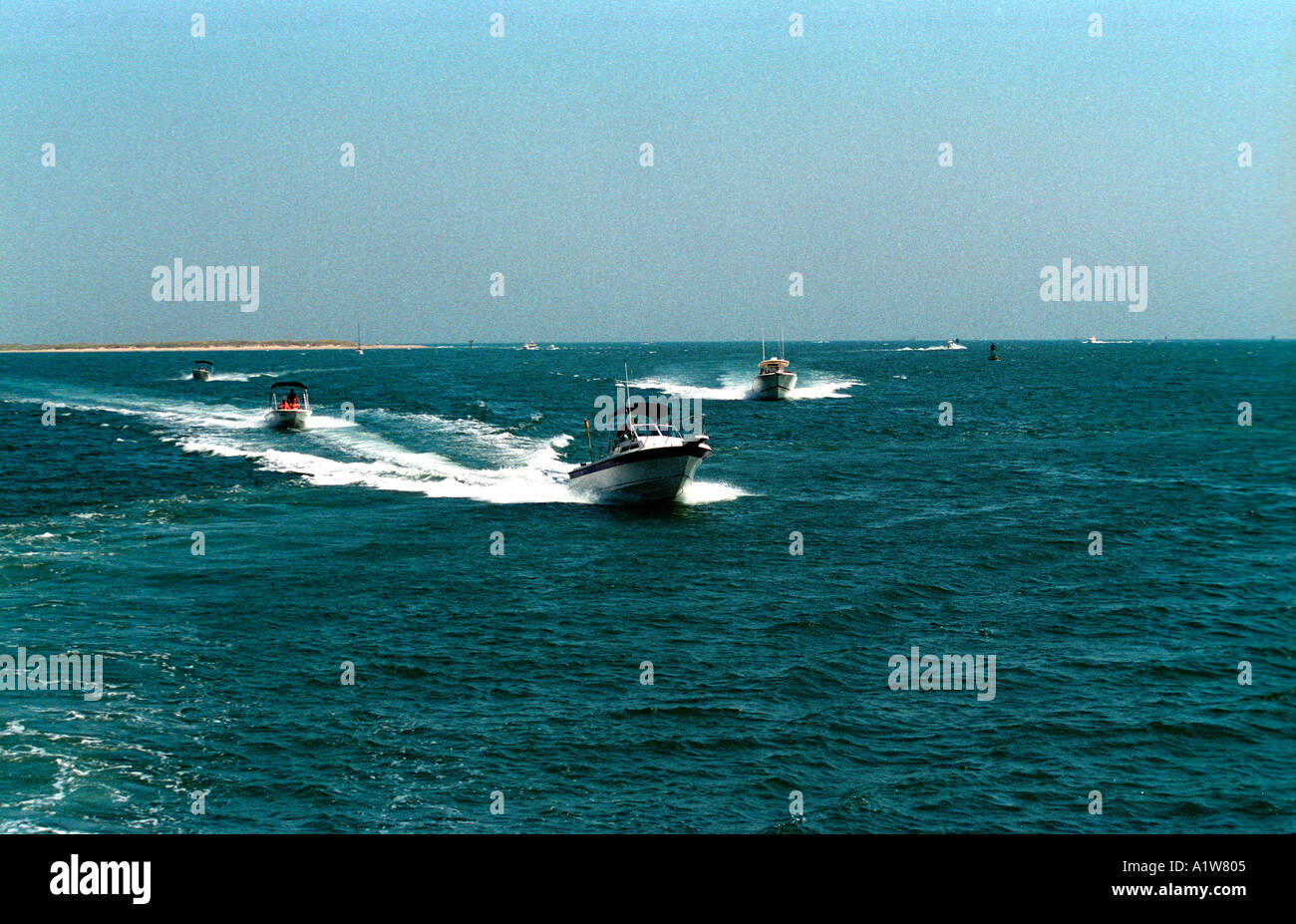 Schnellboote Stockfoto