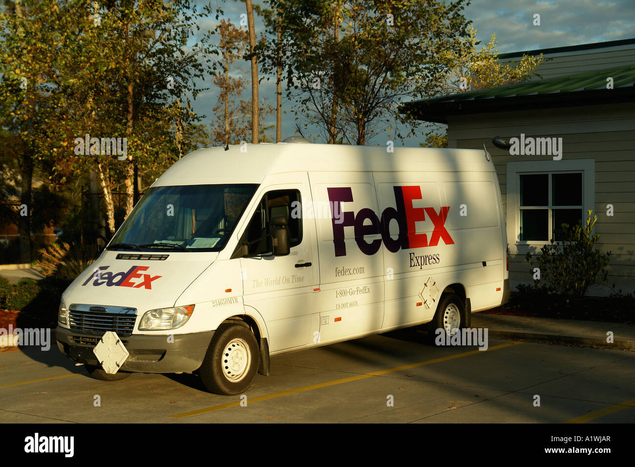 AJD54822, Myrtle Beach, SC, South Carolina, Fed Ex Delivery Truck Stockfoto