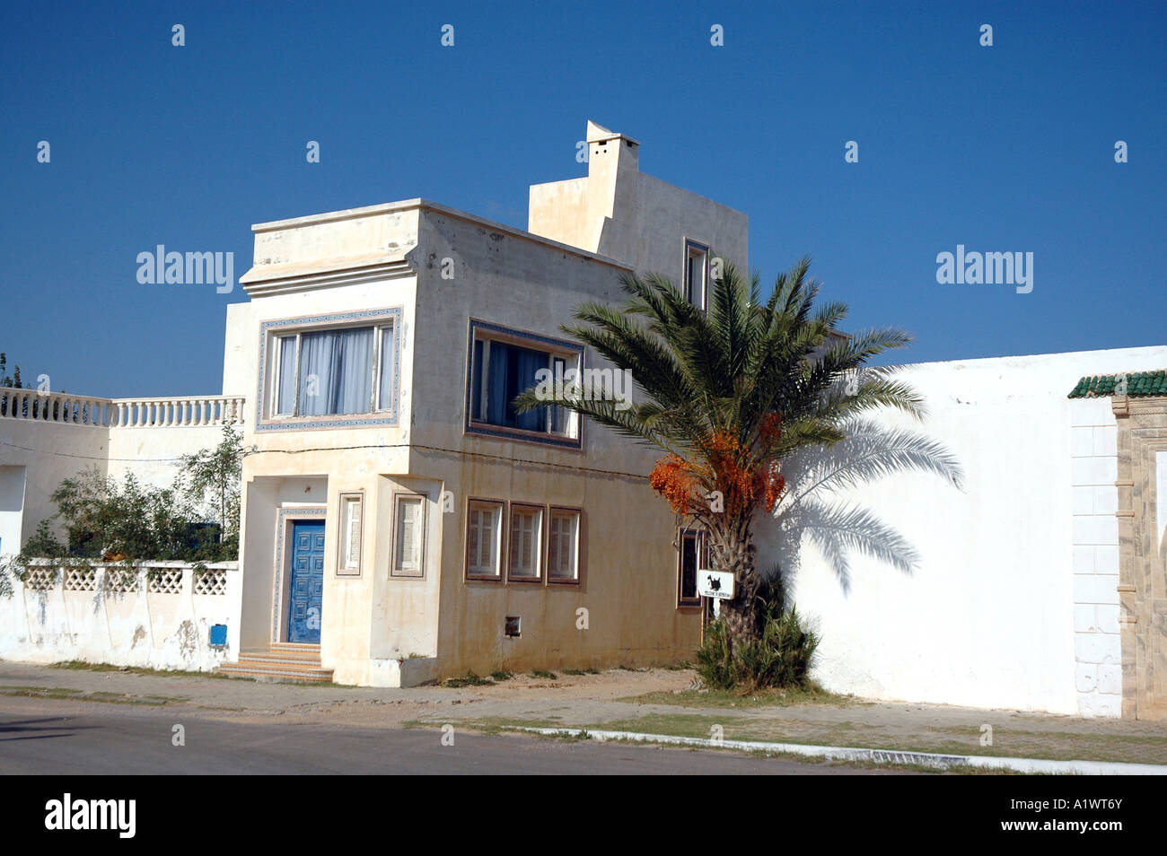 Einfamilienhaus in Sousse in Tunesien Stockfoto