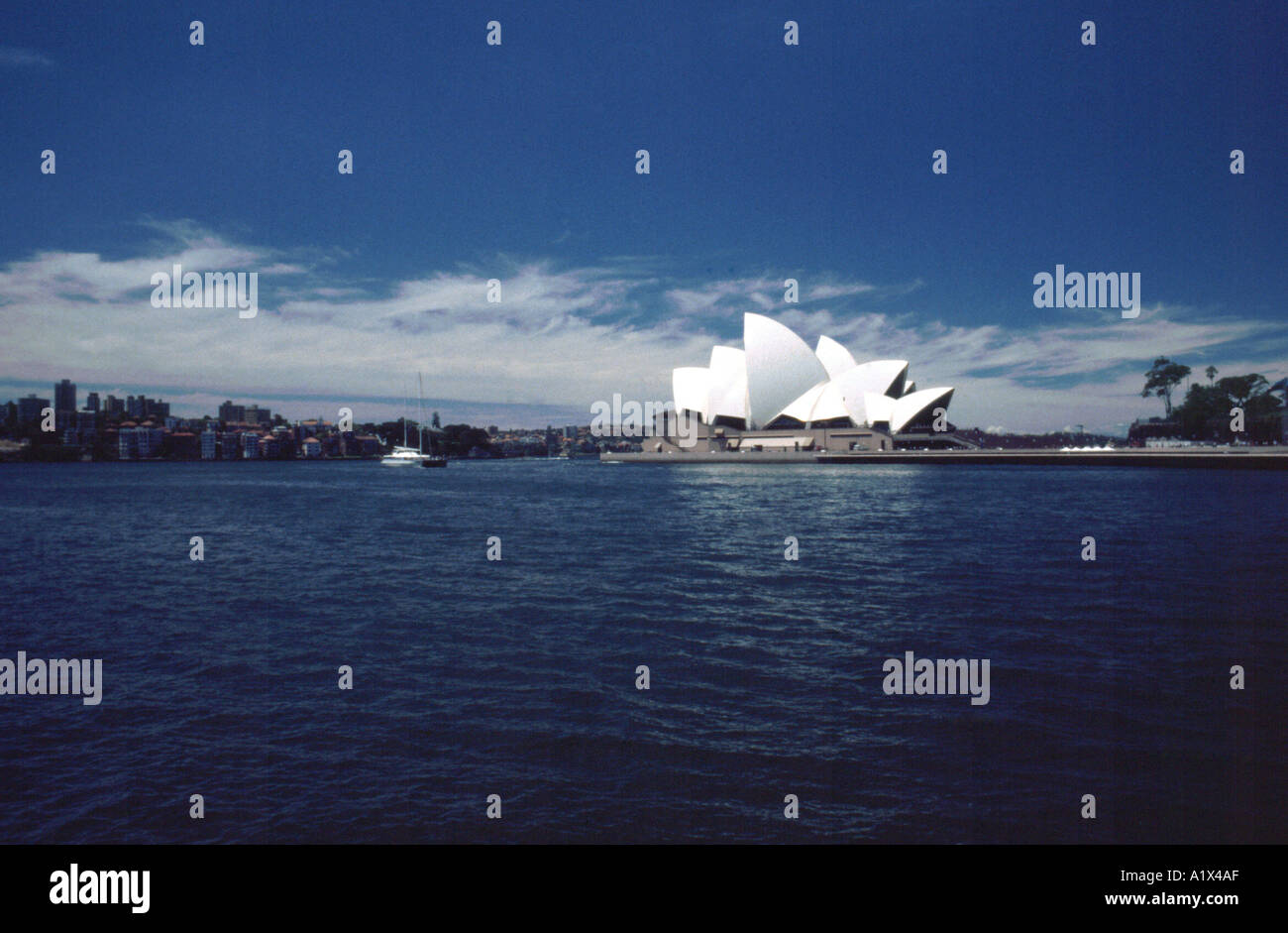 Opernhaus Sydney harbour Stockfoto