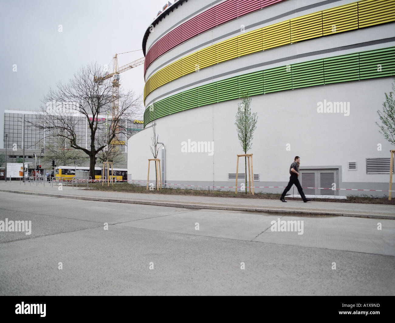 Urbanen Realismus, Berlin, Deutschland (mittlere-Filmkorn sichtbar). Stockfoto