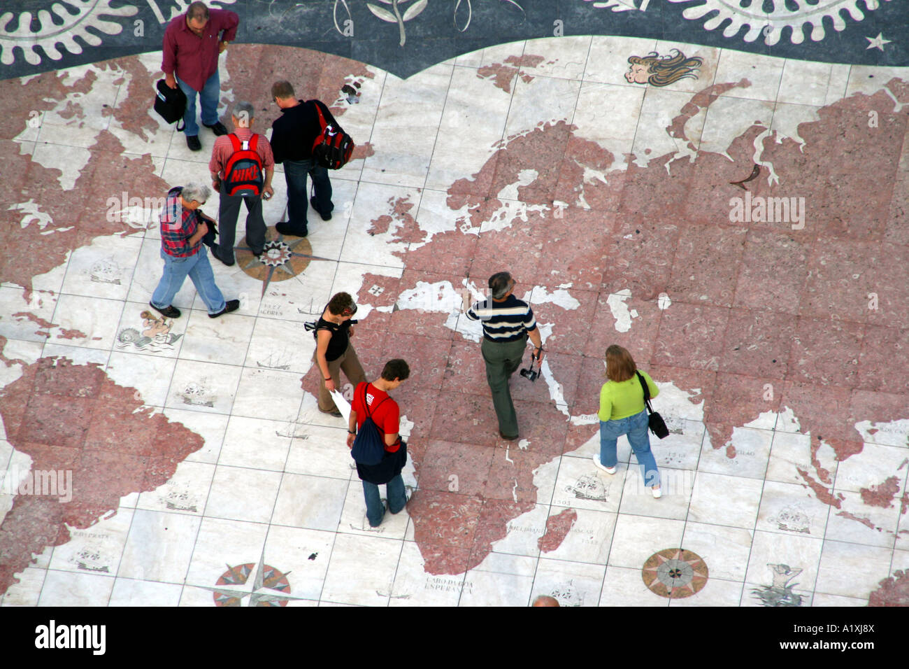 Portugal, Lissabon, Seemanns-Denkmal Stockfoto