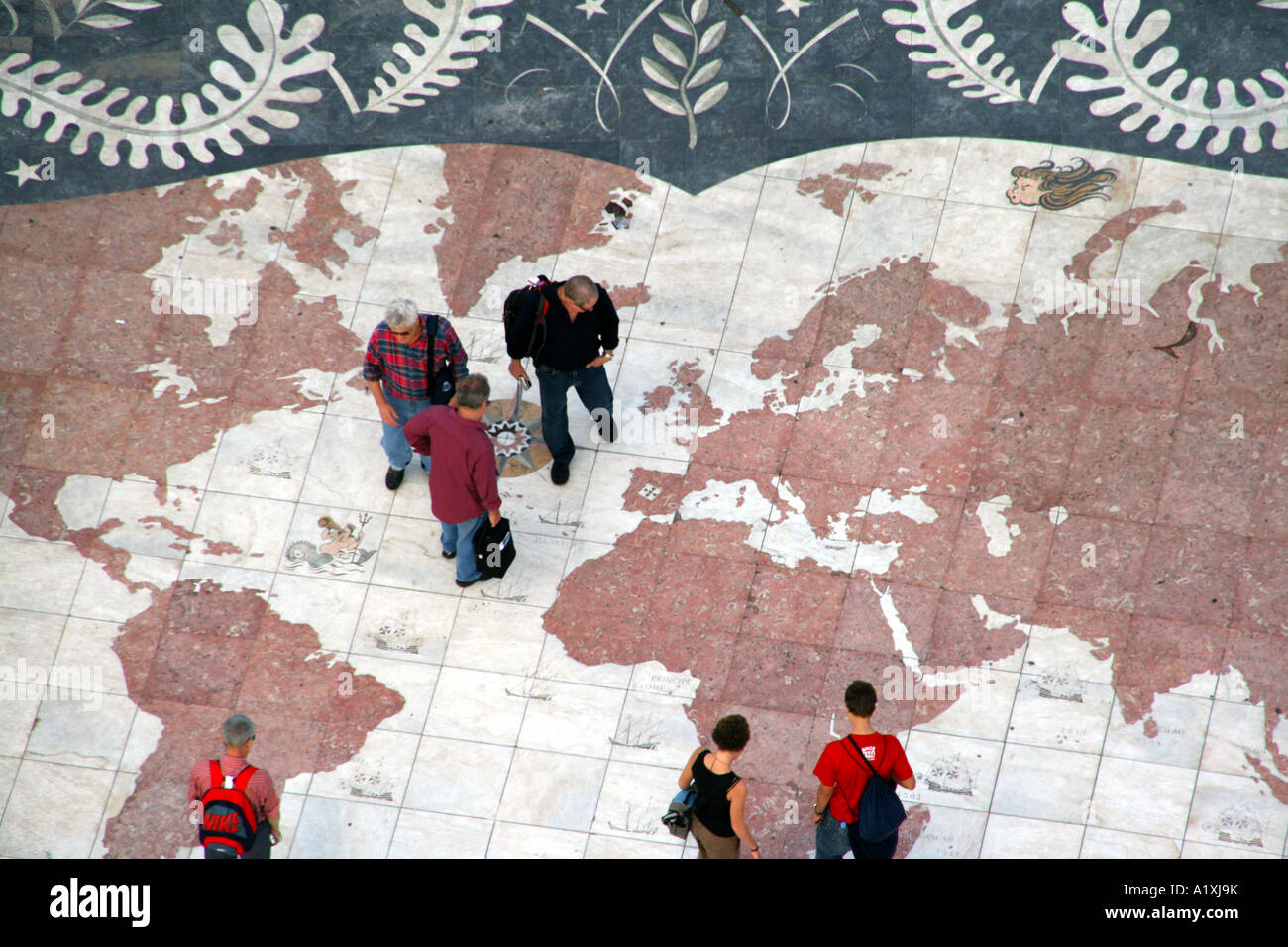 Portugal, Lissabon, Seemanns-Denkmal Stockfoto