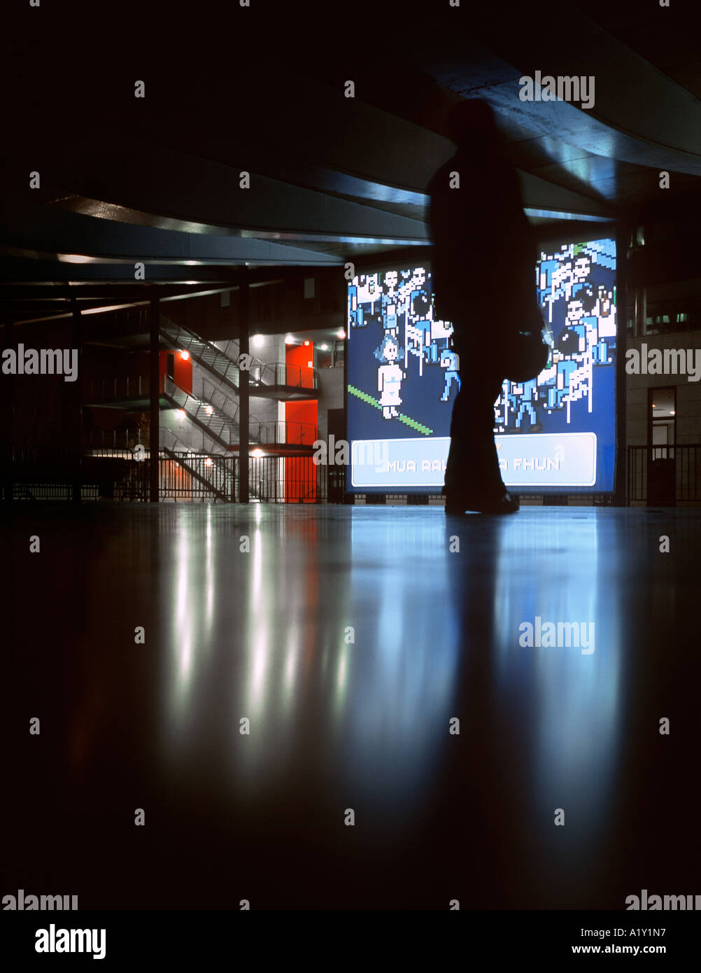 "Nuit Blanche", Paris, Frankreich. Stockfoto