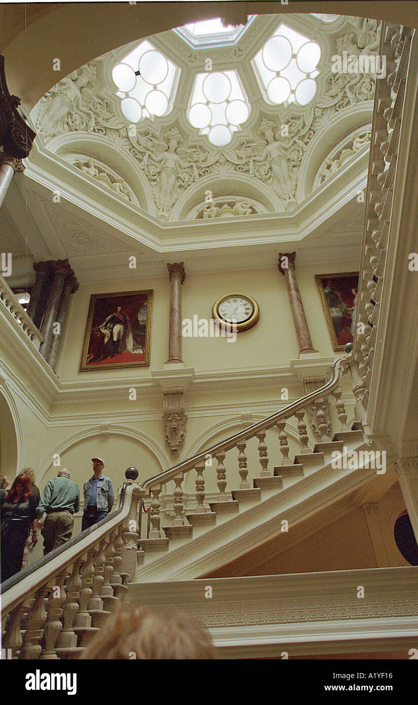 Auswärtige Amt Treppe, Whitehall London GB UK Stockfoto