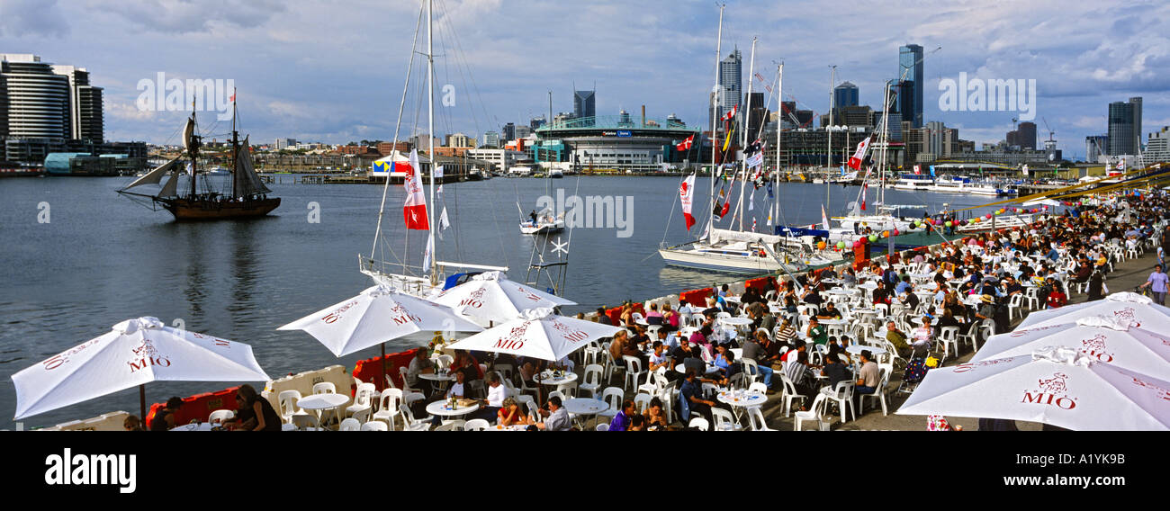 Docklands, Melbourne Stockfoto