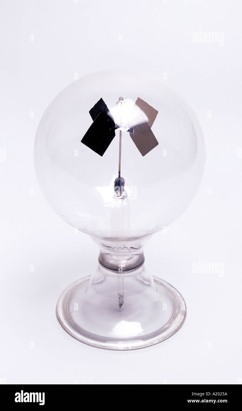 Crookes radiometer Stockfoto