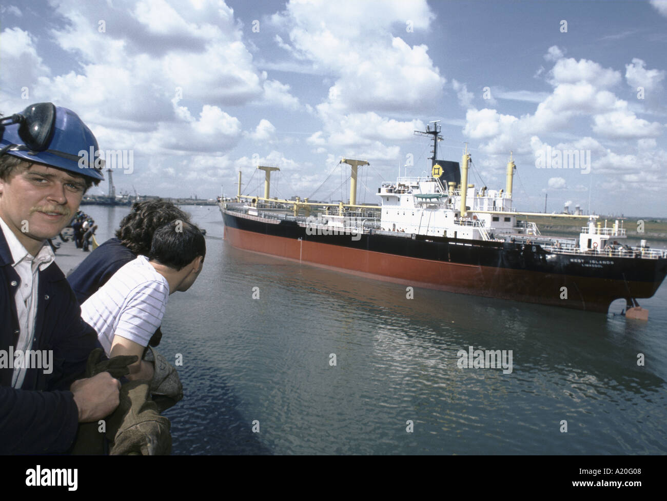 SMITHS DOCK SCHIFFBAUER TEESIDE Stockfoto