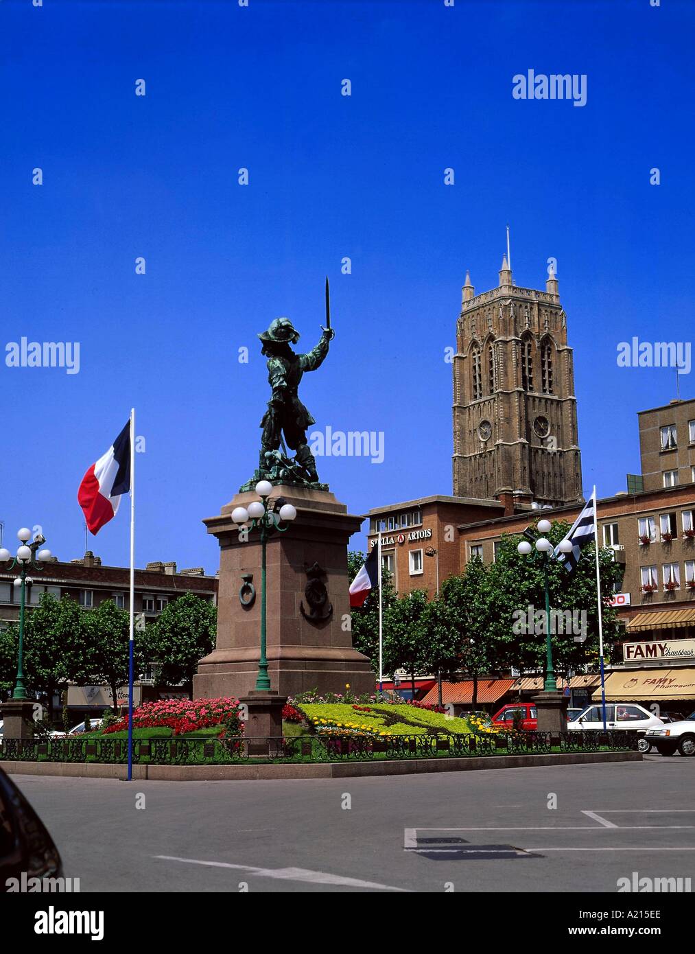Hotel Jean Bart Dünkirchen Nord Pas de Calais Frankreich G R Richardson Stockfoto