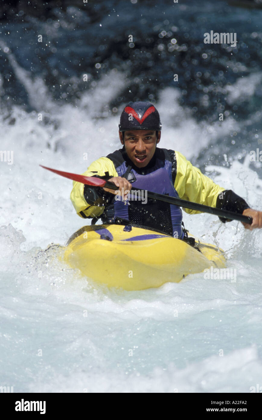 Rauschen des Flusses Stockfoto