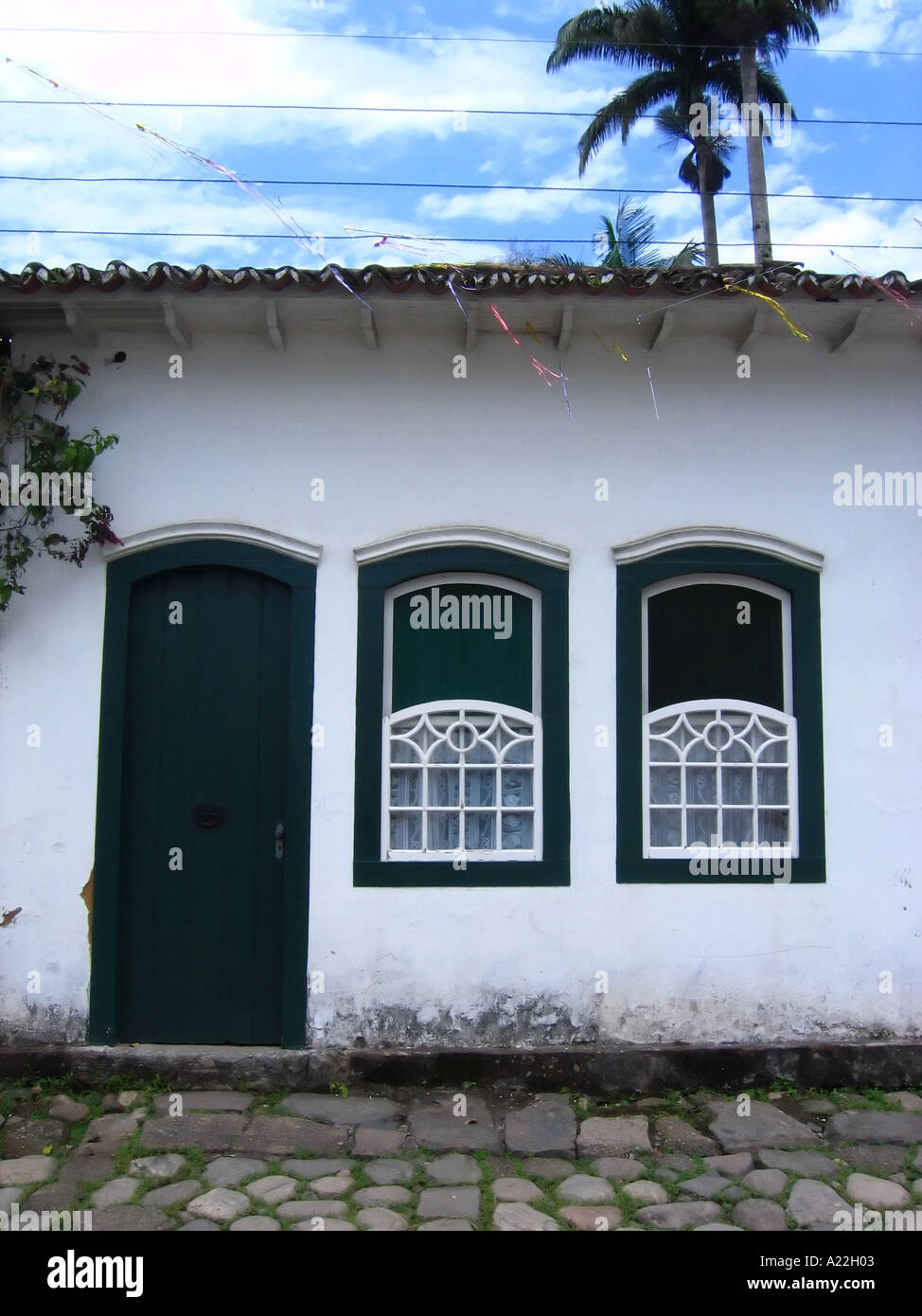 Gebäude, Parati, Rio De Janeiro, Brasilien Stockfoto