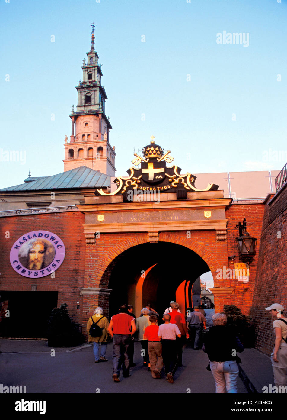 Kloster Jasna Gora in Czestochowa Polen Stockfoto