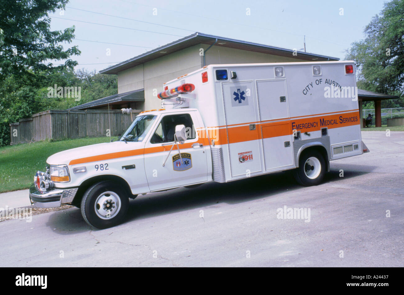 Ford Krankenwagen Austin Texas 1994 Stockfoto Bild 148535 Alamy