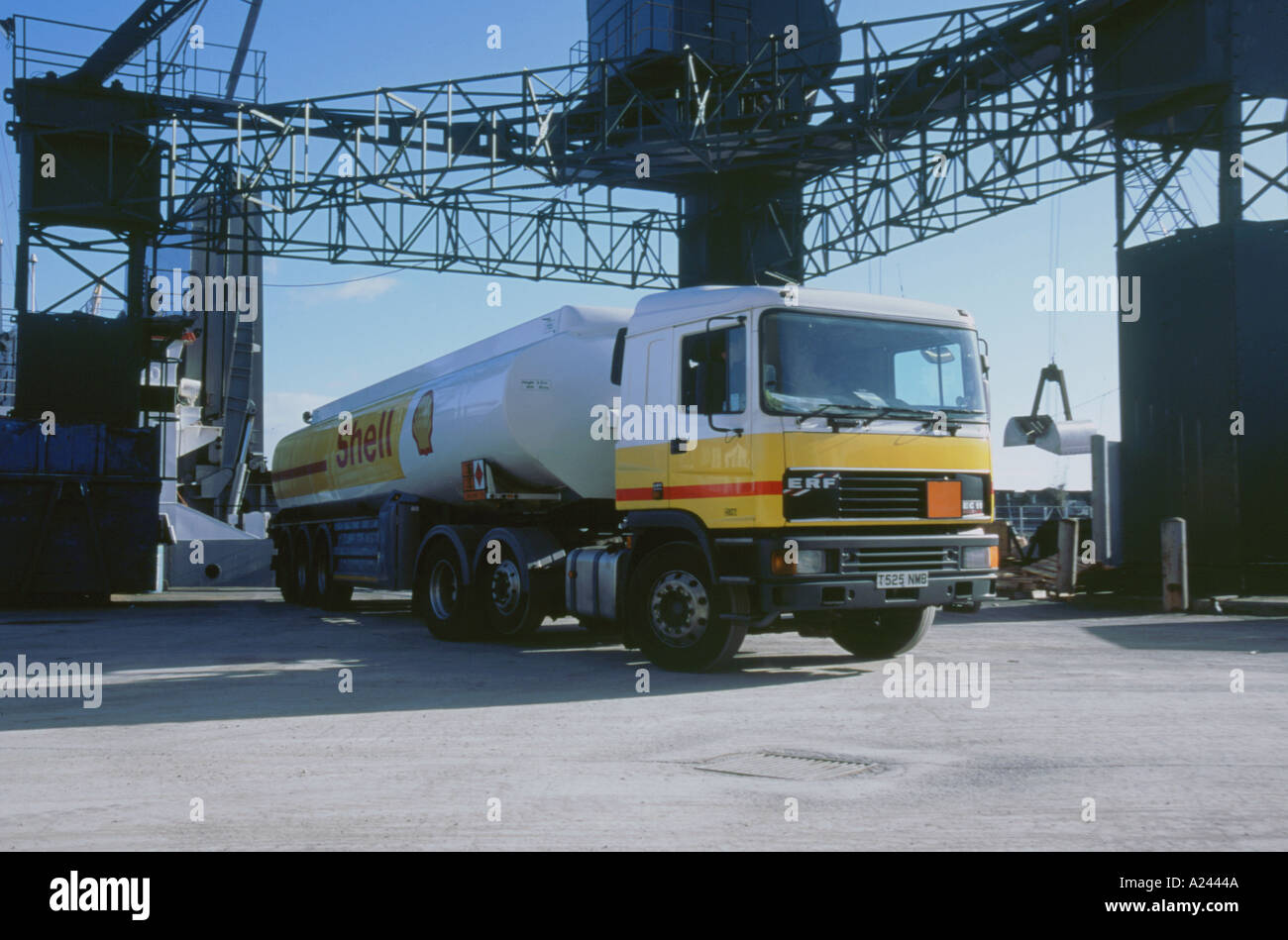 1999-EFF Shell-Benzin-tanker Stockfoto