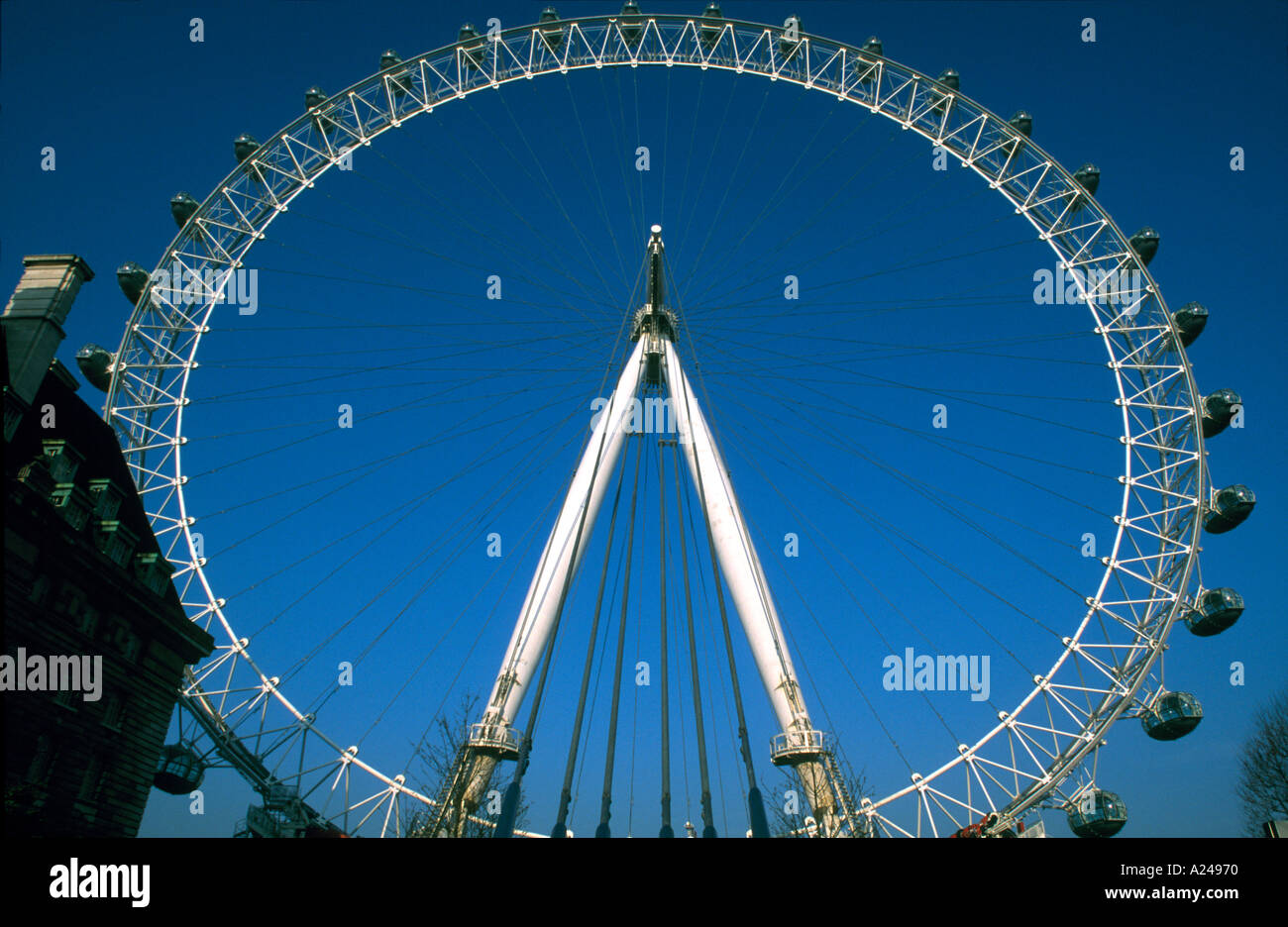 Das London Eye 10n Stockfoto