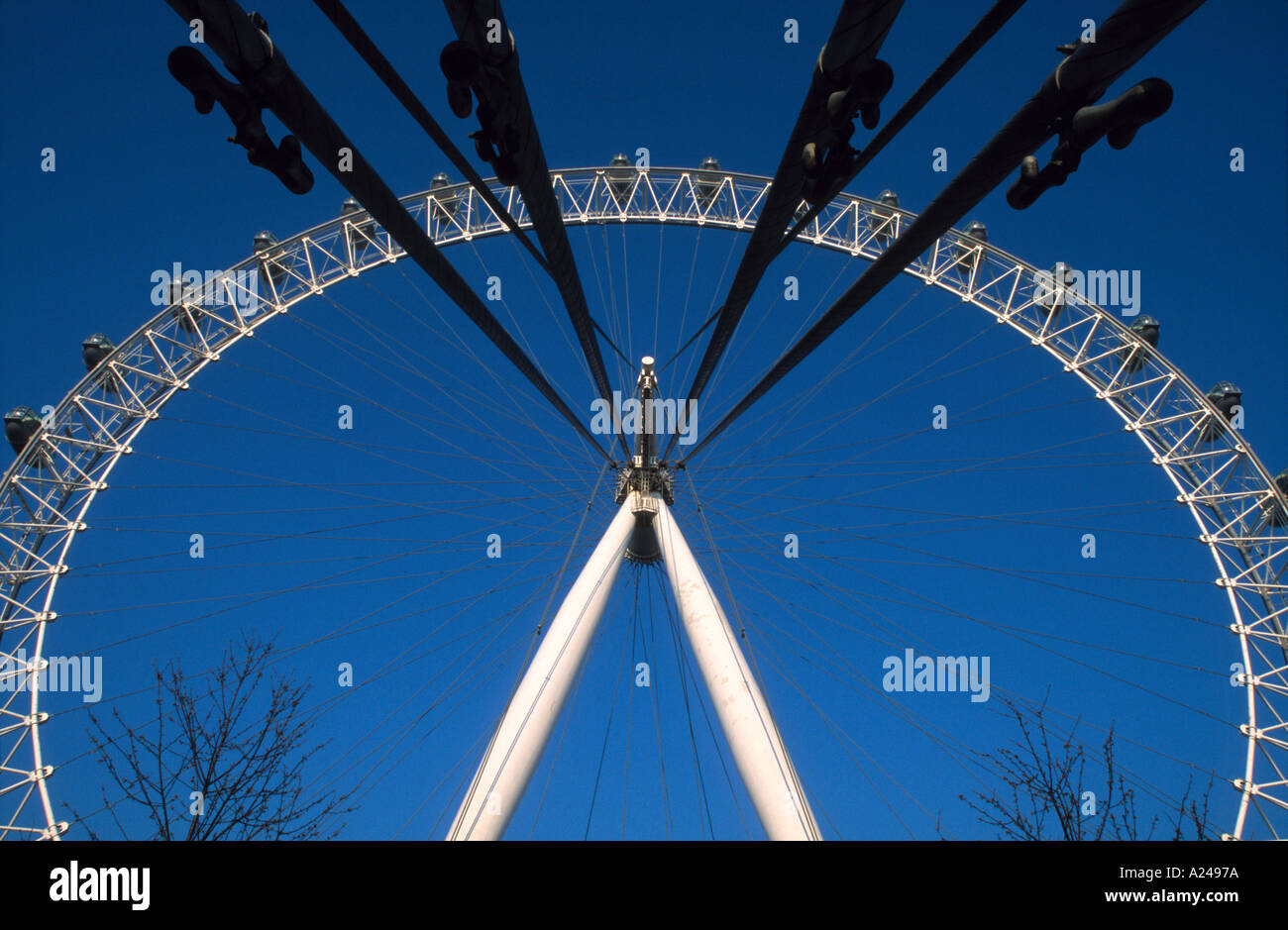 Die London Eye 9n Stockfoto