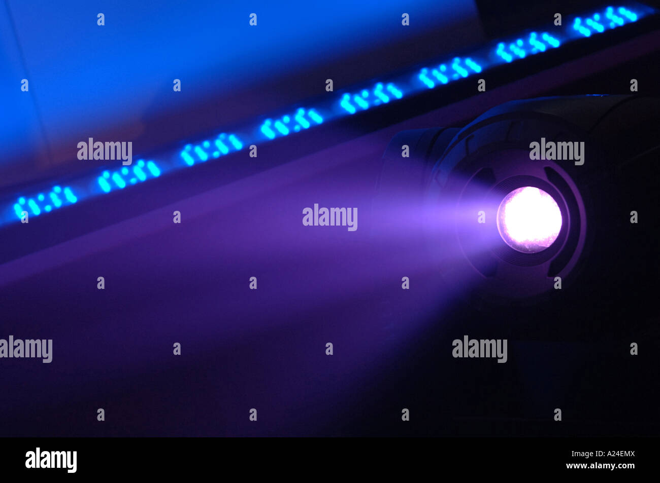 Bühne-Licht Stockfoto