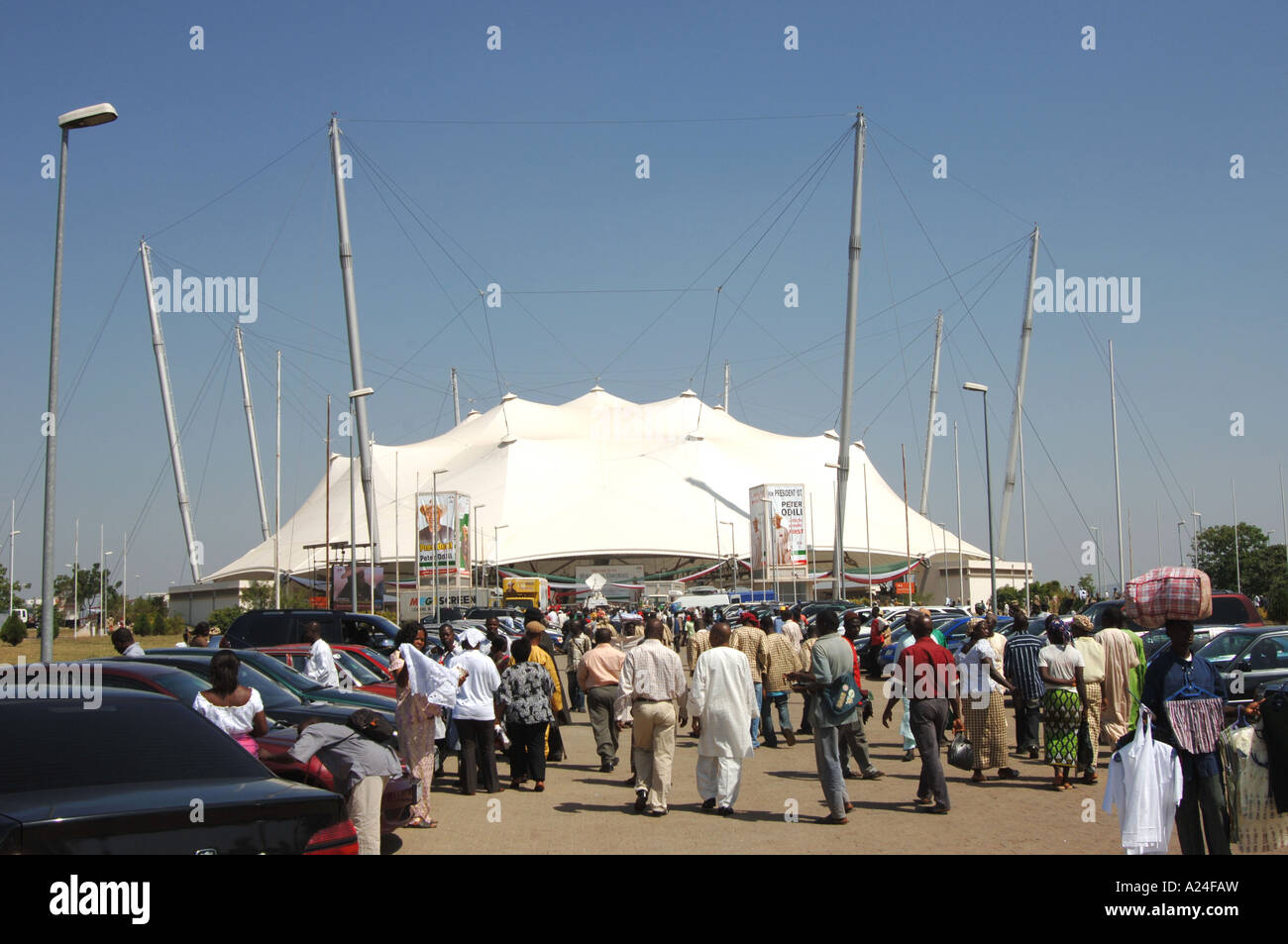 Velodrom Abuja Stockfoto