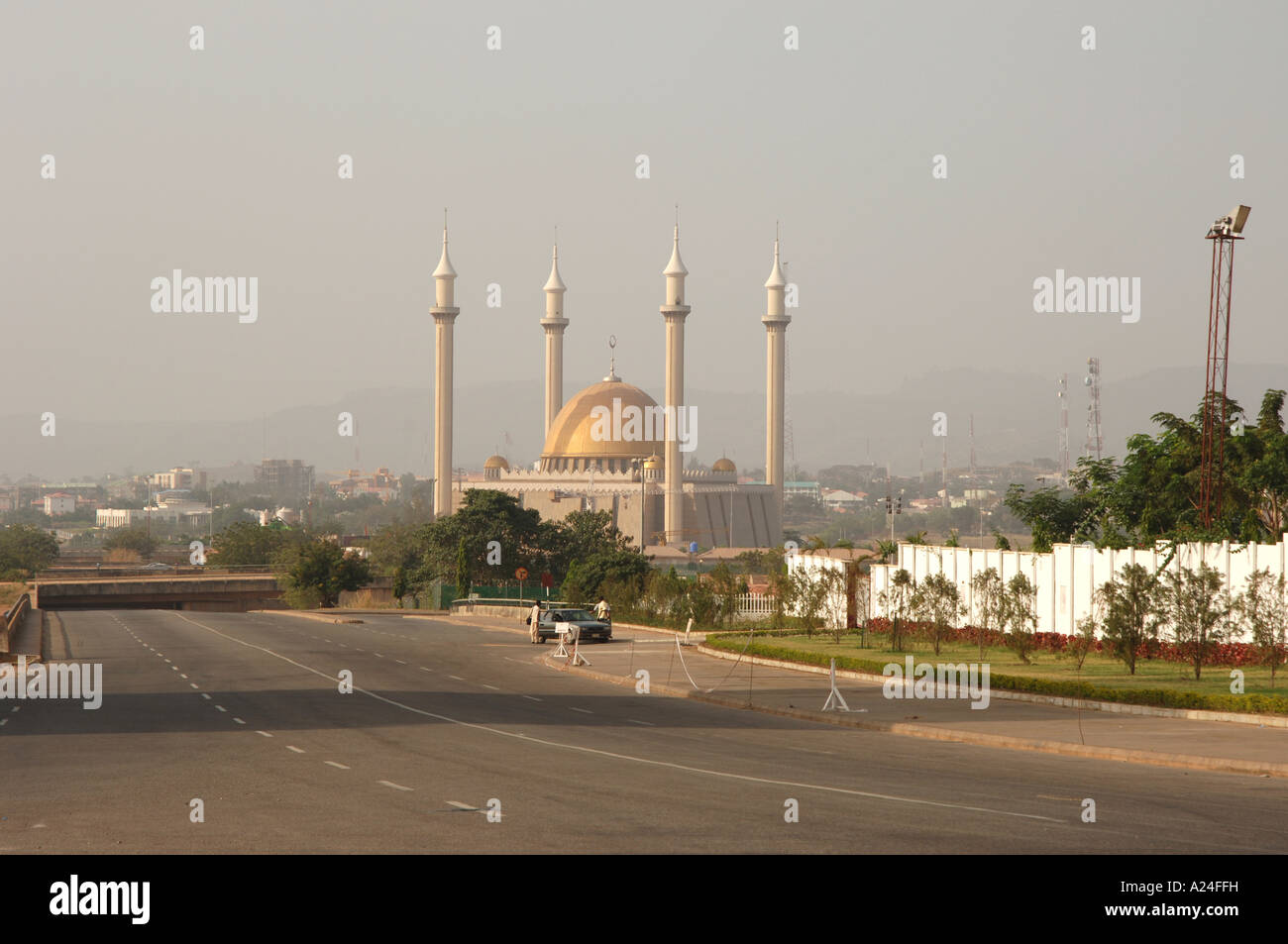 Moschee-abuja Stockfoto