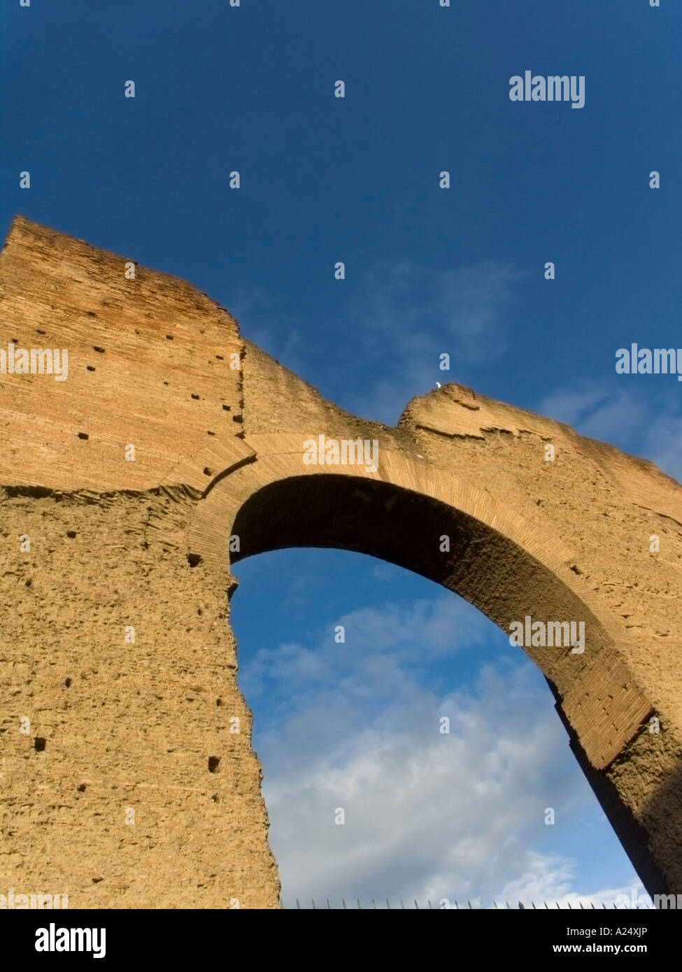 Bäder von Caracalla, Rom, Latium, Italien Stockfoto