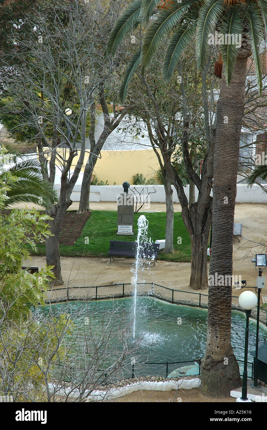 Jardim Arzt Santiago Moura Baixo Alentejo Portugal Europa Stockfoto
