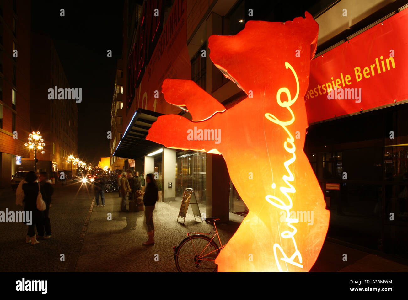 Berliner Bär, Symbol der Berlinale, Deutschland, Berlin Stockfoto