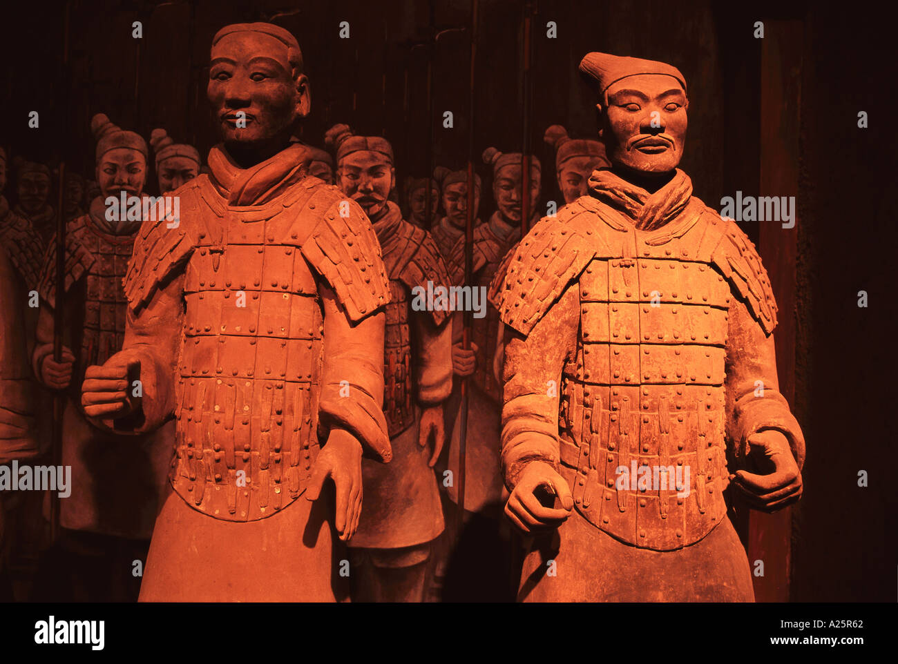 China-Xi ein Terrakotta Krieger Stockfoto