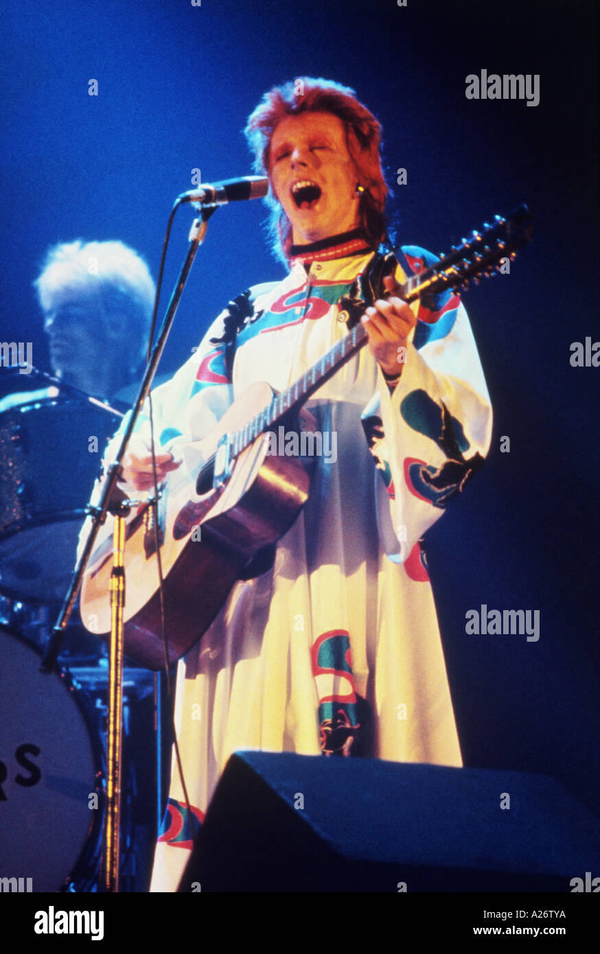 DAVID BOWIE in den frühen 1970er Jahren Stockfoto