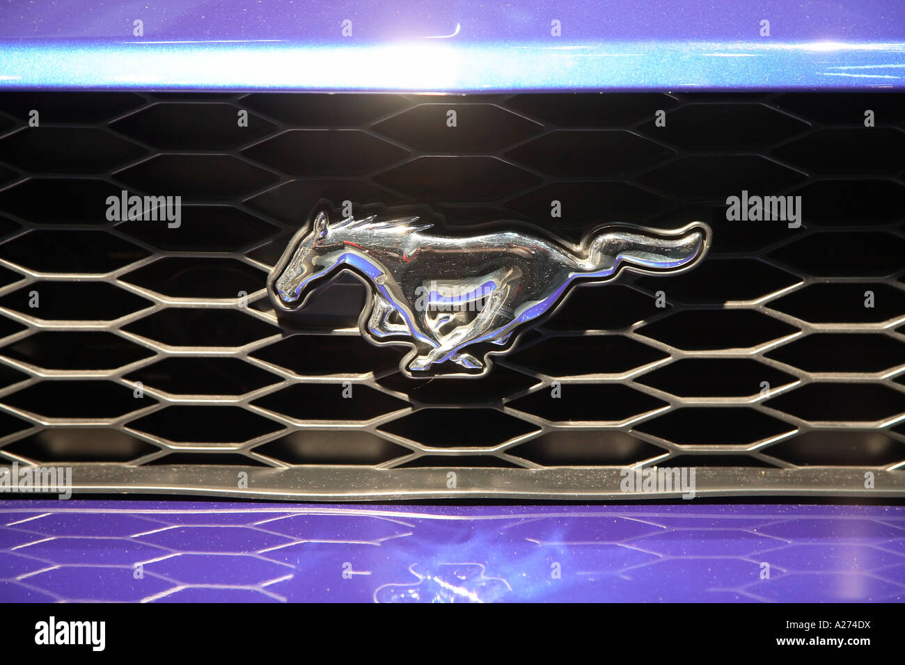 Ford Mustang logo Stockfoto