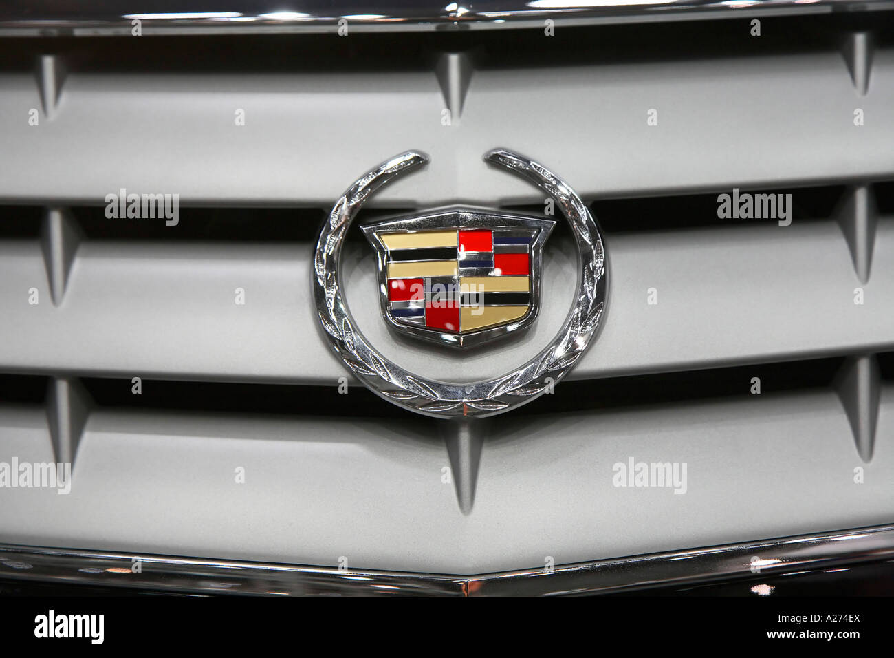 Cadillac-logo Stockfoto