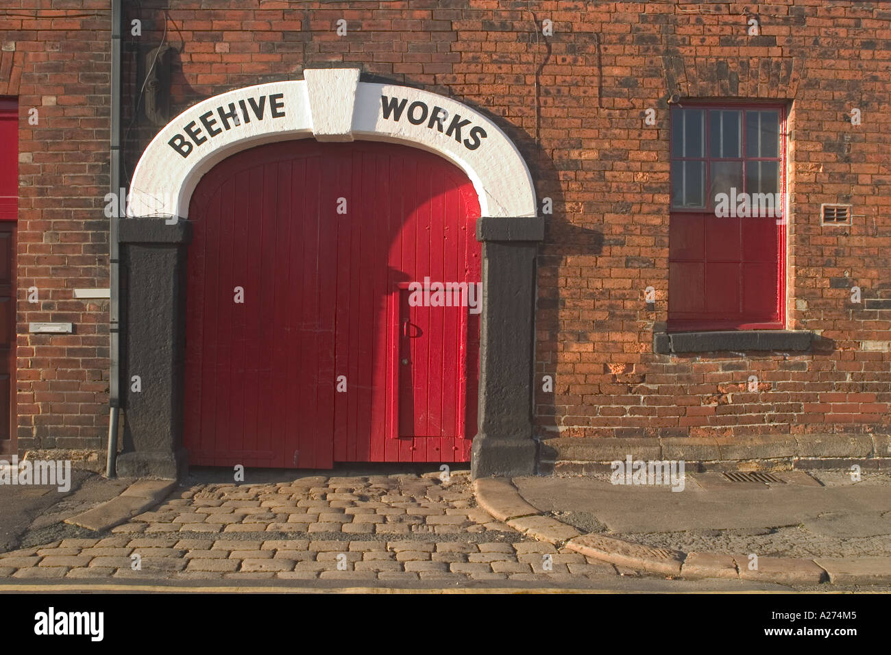 Bienenstock Werke Sheffield South Yorkshire, früher eine Fabrik für Werkzeuge und Messer Stockfoto