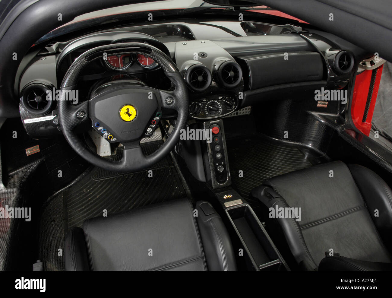 Interior Ferrari Stockfotos Interior Ferrari Bilder