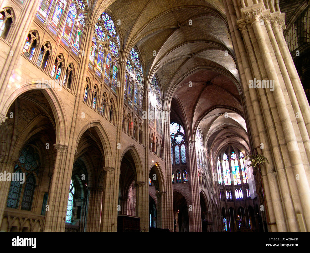 Basilique de SaintDenis St. Denis Paris Frankreich Stockfotografie Alamy