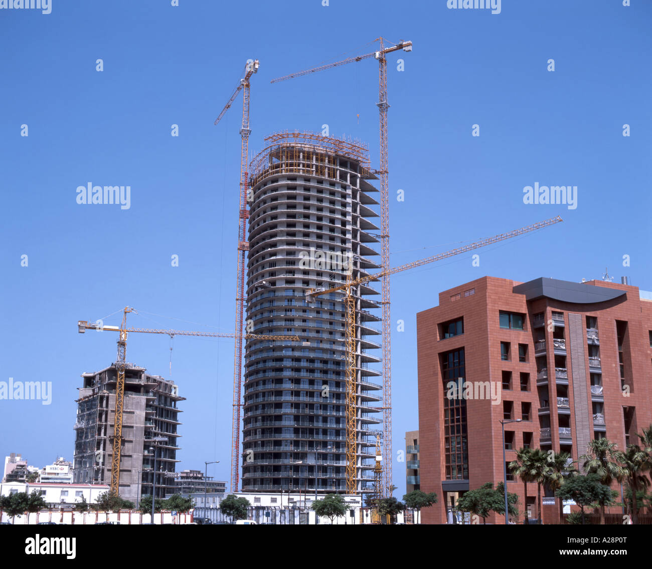 Stadtzentrum Wiederaufbau, Beirut, Beyrouth Governorate, der Libanesischen Republik Stockfoto