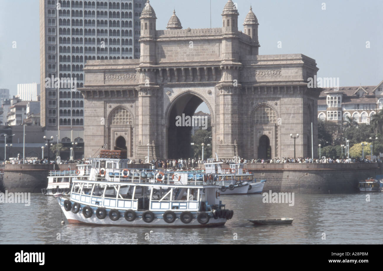 Gateway of India, Mumbai, Bundesstaat Maharashtra, Republik Indien Stockfoto