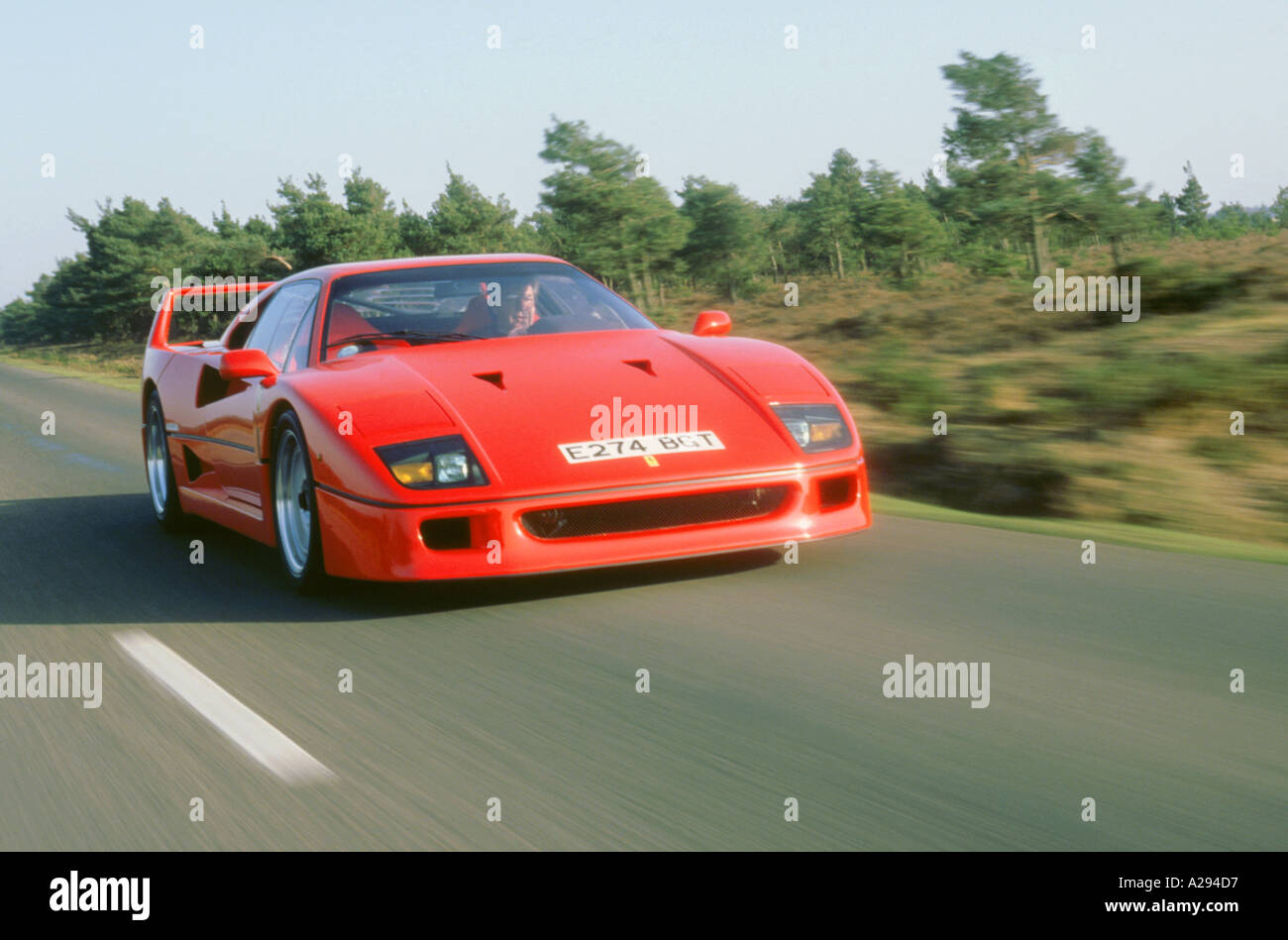 1989 Ferrari F40 Stockfoto