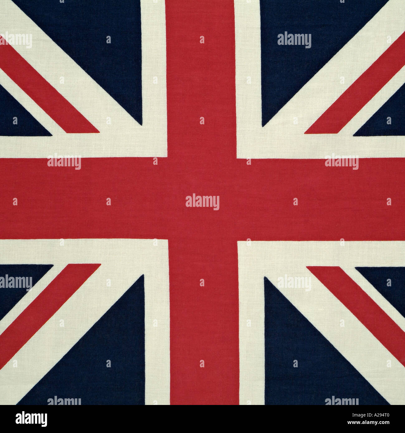 Britische Union Jack-Flagge Stockfoto
