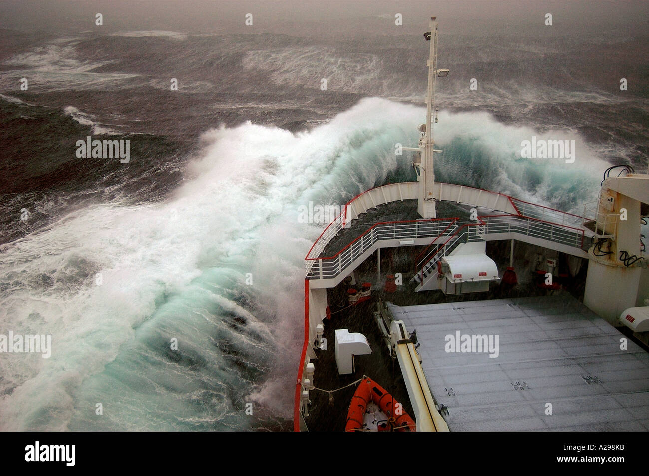 HMS Endurance einschalten dachte He Meer-Antarktis Stockfoto