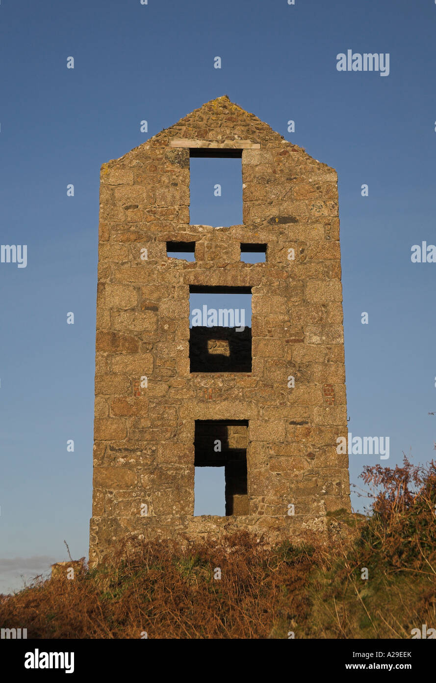 Carn Galver Zinnmine in der Nähe von Zennor St Ives North West Cornwall uk Stockfoto